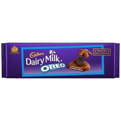 Продуктови Категории Шоколади Cadbury Dairy Milk Oreo  Млечен шоколад 300гр